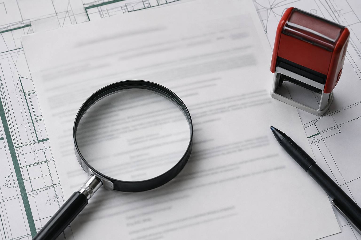 Loupe sur une attestation décennale dont le nom de l'entreprise est flouté